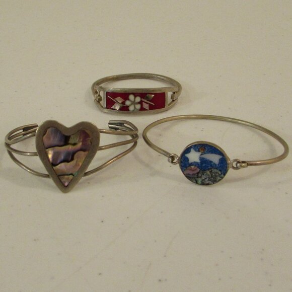 Alpaca Mexico Bracelets - 3 Bracelets - Picture 1 of 15